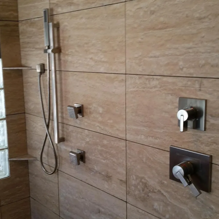 Shower fixture installation for Frozen Pipe Repair in Cambridge